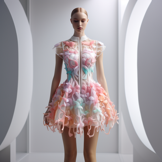 Pastel Warrior Dress 01