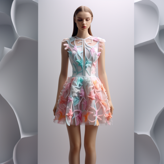 Pastel Warrior Dress 02